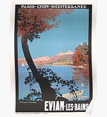 Evian Les Bain - Ezra Poster