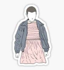 Eleven (minimal) - Stranger Things Sticker