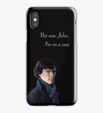 Not Now John I'm On A Case iPhone Case