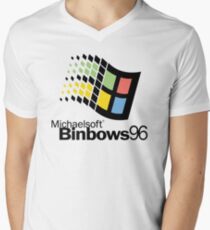 Michaelsoft Binbows 96 Men's V-Neck T-Shirt