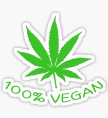 100% VEGAN Sticker