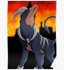 Pokemon Houndoom Poster