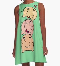Mr. Saturn Stack A-Line Dress