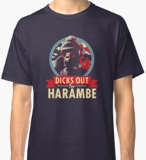 Hail to the Chimp (Dicks out for Harambe) Classic T-Shirt