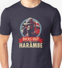 Hail to the Chimp (Dicks out for Harambe) Unisex T-Shirt