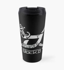 Block b - Logo - Pirate Flag Travel Mug