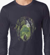 Camiseta de manga larga Es peligroso ir solo