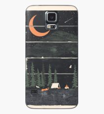 Ich wünschte, ich wäre Camping ... Hülle & Klebefolie für Samsung Galaxy