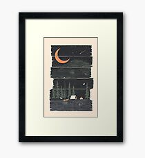 Wish I Was Camping... Framed Print