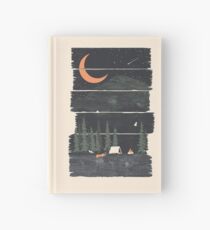Cuaderno de tapa dura Ojalá estuviera acampando ...