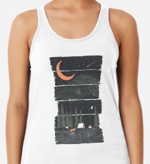 Ich wünschte, ich wäre Camping ... Tanktop für Frauen