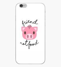 Friend Not Food iPhone Case