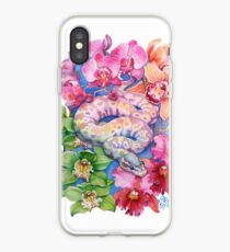 "Jahr der Schlange" - Chinesisches Tierkreis-Aquarell iPhone-Hülle & Cover