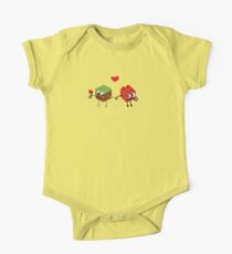 Liebe bauen Baby Body Kurzarm