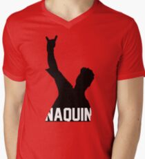 Tyler Naquin Silhouette Men's V-Neck T-Shirt