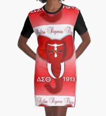 Delta Sigma Theta Graphic T-Shirt Dress