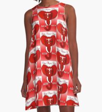 Delta Sigma Theta A-Linien Kleid
