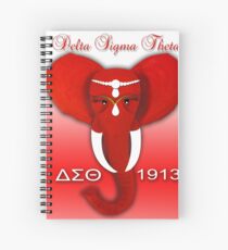 Delta Sigma Theta Spiral Notebook