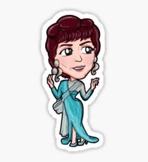 Star Trek TNG - Ambassador Lwaxana Troi Betazoid Sticker
