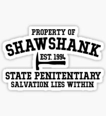 Shawshank State Penitentiary - Shawshank Redemption Sticker