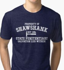 Shawshank State Penitentiary - Shawshank Redemption Tri-blend T-Shirt