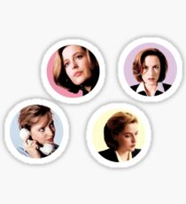 Multipack Pastel Scully Sticker