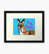 YA-COOL Framed Print