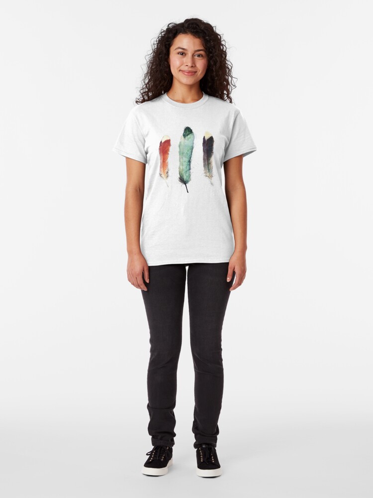 Alternate view of Feathers Classic T-Shirt
