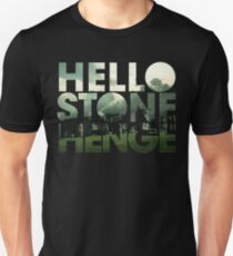 Hello Stonehenge Logo Unisex T-Shirt