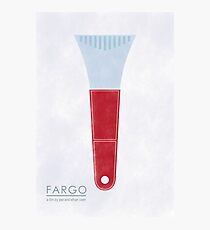 Fargo Ice Scraper Photographic Print