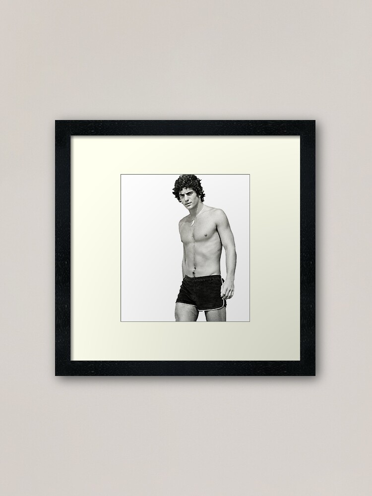 Alternate view of JFK Jr. Framed Art Print