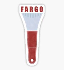 Fargo Ice Scraper Sticker