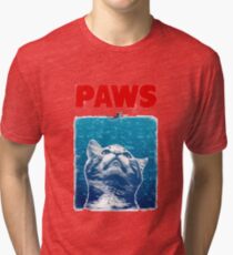 Paws Tri-blend T-Shirt