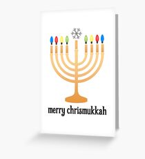 Merry Chrismukkah Greeting Card
