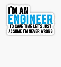 Trust Me Im An Engineer Sticker