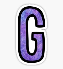 Letter G Stickers | Redbubble