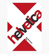 Helvetica Photographic Print