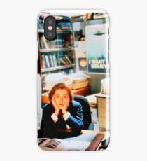 DANA SCULLY x files iPhone Case/Skin
