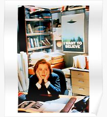 DANA SCULLY x files Poster