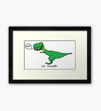 Rick Rossiraptor Framed Print