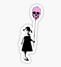 Balloon Girl Sticker