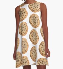 Chocolate Chip Cookie A-Line Dress