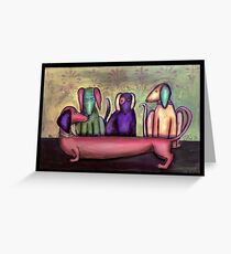 Hotdog Greeting Card