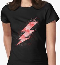 Flash lightning bolt Women's Fitted T-Shirt