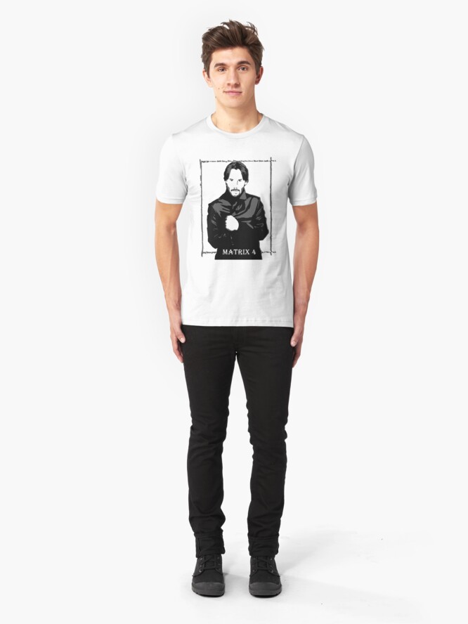 Alternate view of The Matrix 4 Slim Fit T-Shirt