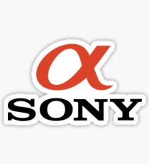 A sony Sticker