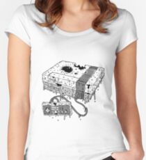 Dead System (Nintendo Entertainment System Women's Fitted Scoop T-Shirt