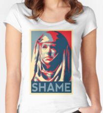 Shame Women's Fitted Scoop T-Shirt