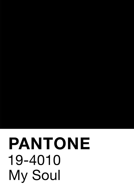 « Pantone Noir », Stickers par noah888 | Redbubble