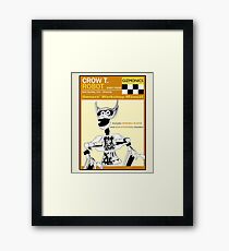 Crow T. Robot Owners Manual Framed Print